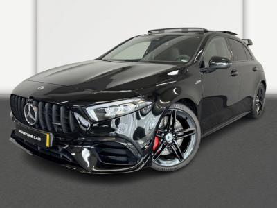 Financial Leas Mercedes-Benz A-Klasse AMG 45 S 4MATIC+✅Panoramadak✅Sfeerverlichting✅Digital Cockpit✅Stoelverwarming✅AMG 45S✅Open Dak✅