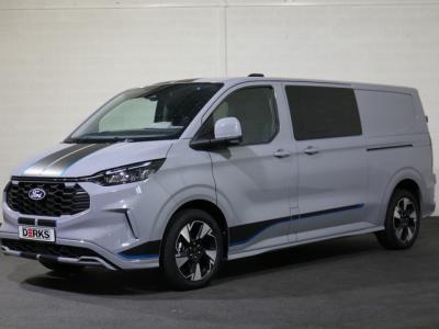 Financial Lease Ford Transit Custom 2.0 TDci 170pk L2 H1 Sport DC AWD Airco Navigatie 360 Camera El. Schuifdeuren Trekhaak