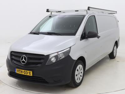 Financial Leas Mercedes-Benz Vito 110 CDI Extra Lang Trekhaak Betimmering Bluetooth Imperiaal Brilliant Silver Metallic