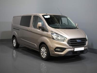 Financial Lease Ford Transit Custom 2.0 TDCI 130 pk Aut. L2 Limited DC Dubbel Cabine 2x Schuifdeur