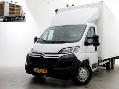 Financial Lease Citroën Jumper 2.2 BlueHDi 165pk Clixtar BE-Combi Bakwagen met schuifzeilen L480cm 2800kg laadverm. 03-2023