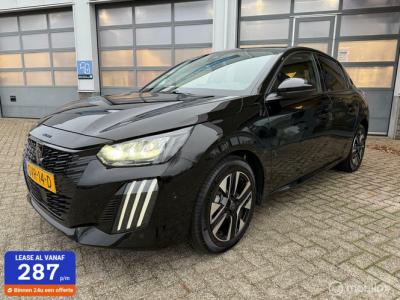Financial Leas Peugeot 208 100 PK ALLURE DRAADLOZE CARPLAY NIEUWE MODEL RIJKLAAR PRIJS