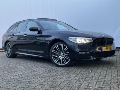 Financial Lease BMW 5 Serie Touring 520D 191pk High Executive M-sport Pano.dak Trekhaak