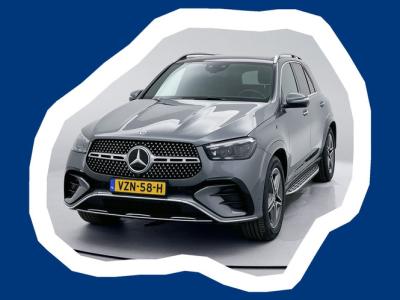 Financial Lease Mercedes-Benz GLE 450 D AMG 4MATIC Grijs kenteken Burmester Luchtvering Adapt Cruise Control Panorama