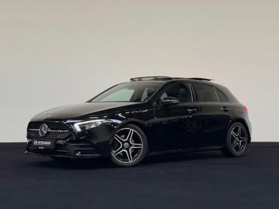 Financial Lease Mercedes-Benz A-Klasse 200 AMG Blackpack Pano Burmester Headup 360 Camera Sfeer