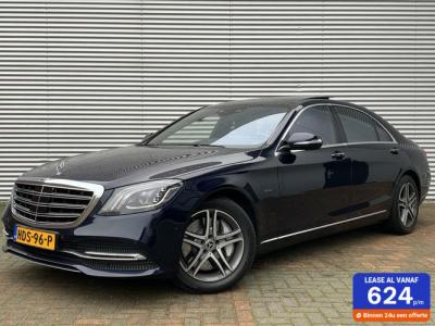 Financial Leas Mercedes-Benz S-Klasse 560e Lang 4Matic Pano Led Carplay Camera 2018 Vol Opties Dealer Onderhouden Eerste Eigenaar Facelift Model