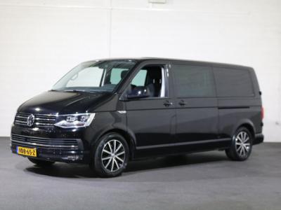 Financial Leas Volkswagen Transporter 2.0 TDI 150pk L2 H1 DC Automaat Airco Navigatie 2x Schuifdeur