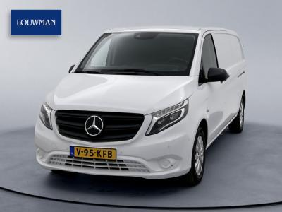 Financial Leas Mercedes-Benz Vito 116 CDI Extra Lang Led L3 Trekhaak Navigatie Dubbele Schuifdeur Standkachel Apple Carplay