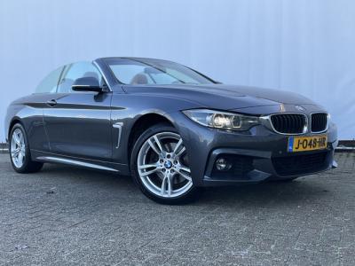 Financial Leas BMW 4 Serie Cabrio 430i 252pk xDrive M-Sport Leer+Sportzetels Stoelverw Xenon High Executive