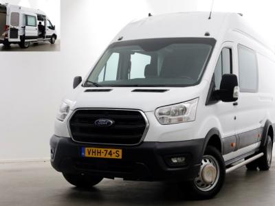 Financial Lease Ford Transit 350 2.0 TDCI 170pk L4H3 Jumbo D.C. Trend Dubbel Lucht Trekhaak 3500kg 10-2020