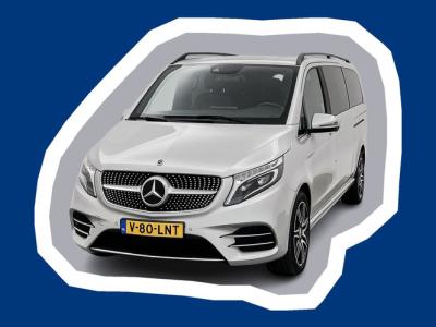 Financial Leas Mercedes-Benz V-Klasse 250d 4-MATIC DC Extra Lang Gratis 12 Maanden Garantie AMG Line Leder Dubbele Cabine 19inch Led